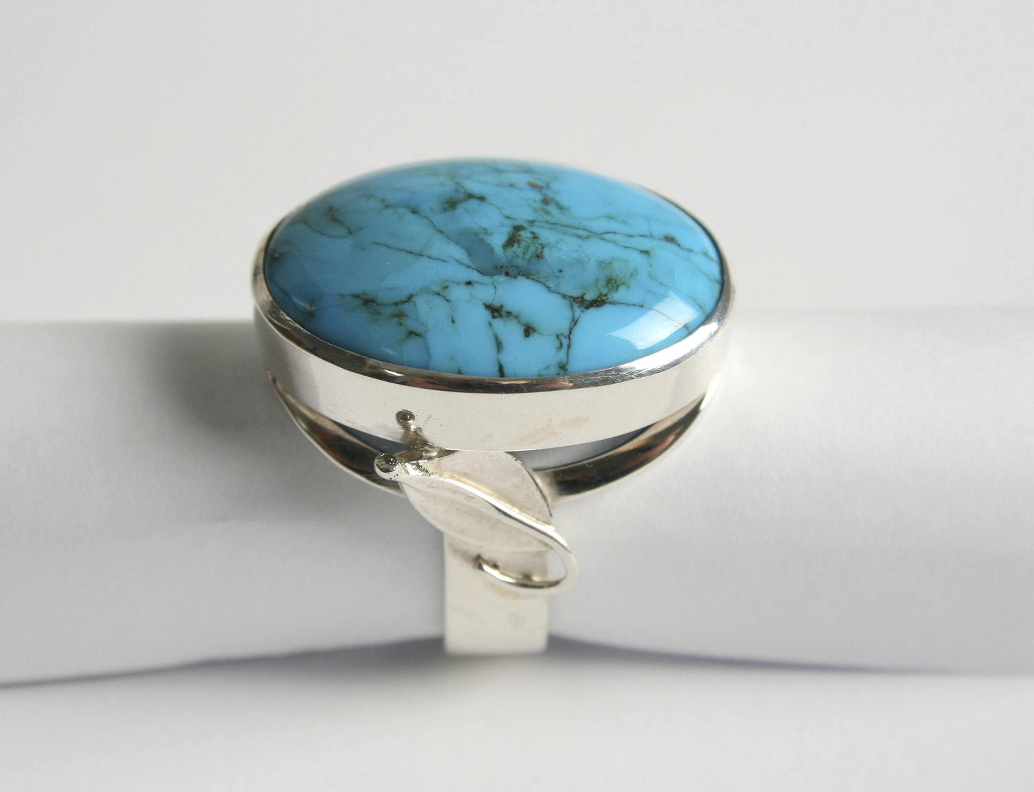 Turquoise ring silver 925%