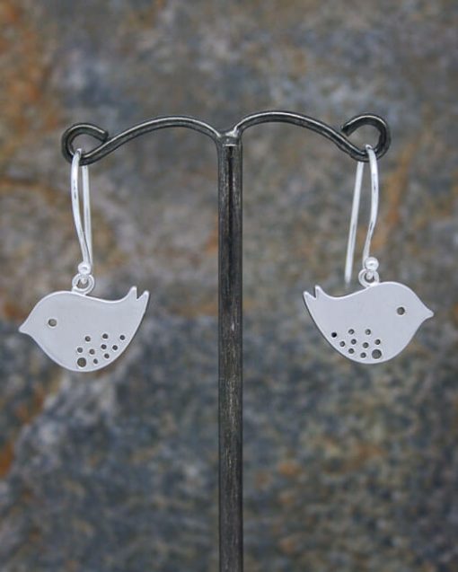 lovebird drop earrings