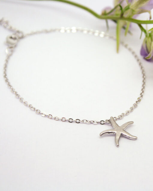 Starfish charm bracelet